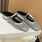 📢📢50% OFF !!!⏰Women's Woven Square-Toe Mary Jane Mules
