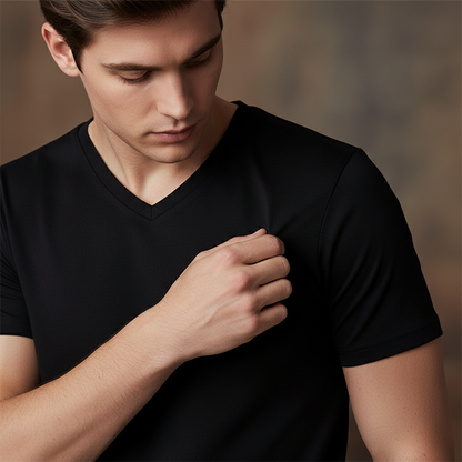 ⚡️Special Price Only ￡12.99！⚡️Classic V-Neck Cotton Short Sleeve T-Shirt— Free shipping for three pieces