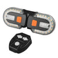 🚴 40% OFF NOW! 🔦 Bicycle Wireless Remote Control Turning Tail Light – Auto Brake Sensor, 30+ Light Modes & USB Rechargeable ⚡