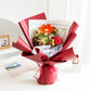 Only ￡12.99！！Handmade Delicate Crochet Flower Bouquet