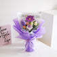 Only ￡12.99！！Handmade Delicate Crochet Flower Bouquet