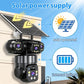 📢📢40% OFF !!!⏰Solar-Powered Multi-Angle Security Camera