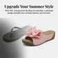 Women's Bowknot Peep-Toe Wedge Sandals