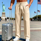 🎁Free Gift With Purchase 🎁 Men's Elastic Waist Drawstring Straight Leg Pants