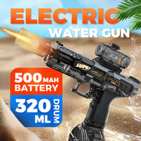🔫 HOT SALE! ⚡ Rechargeable Electric Water Gun – Automatic Water Injection, Long Shooting Range, Large Capacity, Perfect for Summer Outdoor Fun & Kids Toys 💦
