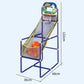 🥳2026 HOT SALE🥳💞50K+ SOLD!🏀🎯 56% OFF! Kids‘ Indoor Basketball Arcade Game – Auto ball return, sturdy & safe. 4 balls + pump included. Quick setup, endless fun! 🧒💨
