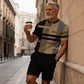 🎁Free Gift 🎁Men's Quarter-Zip Shirt & Shorts Set