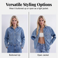Casual Long Sleeve Denim Shirt Jacket