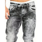 Men's Fashion Creative Stretch Denim Jeans,Minimalist Style Suitable For Summer, Emo Style— Free shipping for two pieces