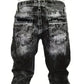 Men's Fashion Creative Stretch Denim Jeans,Minimalist Style Suitable For Summer, Emo Style— Free shipping for two pieces