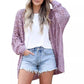 🔥Hot Sale🔥 Women's Open Front Slouchy Knit Cardigan