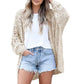 🔥Hot Sale🔥 Women's Open Front Slouchy Knit Cardigan