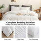 ⚡Free Shipping⚡ 4-Piece Textured Seersucker Bedding Set