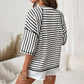 🔥HOT SALE 40% OFF✨Women's Striped Relaxed Fit T-Shirt— Free Shipping For Two Pieces