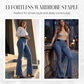 🥳2026 HOT SALE🥳💞50K+ SOLD!👵👖 50% OFF! High-Waist Stretch Flare Jeans – Gentle tummy control, comfy stretch. Flattering flare leg. Perfect for daily wear. 🌸✨