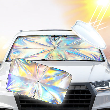 🎁New arrival 40% OFF💥 Laser Sunshade for Car Windshield— Free Shipping For Two Pieces