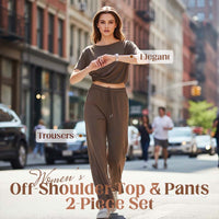 📢📢40% OFF !! ⏰ Asymmetrical Design, Soft Fabric & Wide-Leg Pants ✨— Free Shipping For Two Pieces