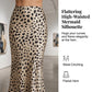 🔥2026 Hot sale 40% OFF🔥Leopard Print Stain Midi Skirt