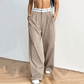 🥳2026 HOT SALE🥳💞50K+ SOLD!🌿 Women's Wide-Leg Suit Pants with Contrast Waistband