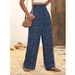 👖 50% OFF NOW! ✨ Women's Smocked High Waist Wide Leg Pants – Flattering Fit, Breathable Fabric & Effortless Style 🌸