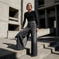 🎁New arrival 50% OFF💥 Asymmetrical Wrap Denim Skirt Pants