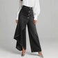 🎁New arrival 50% OFF💥 Asymmetrical Wrap Denim Skirt Pants