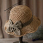 🌷Special Price Only ￡10.99!!🌷Elegant Woven Straw Sun Hat with Bow
