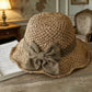 🌷Special Price Only ￡10.99!!🌷Elegant Woven Straw Sun Hat with Bow