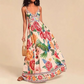 🥳SUMMER HOT SALE🥳💞50K+ SOLD!💥50% OFF! 🔥V-Neck Spaghetti Strap Summer Maxi Dress