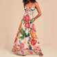 🥳SUMMER HOT SALE🥳💞50K+ SOLD!💥50% OFF! 🔥V-Neck Spaghetti Strap Summer Maxi Dress