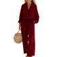🌸New Arrival 40%OFF💖Women’s Chic Faux-Linen Two-Piece Outfit