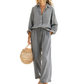 🌸New Arrival 40%OFF💖Women’s Chic Faux-Linen Two-Piece Outfit
