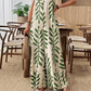 🎁New arrival 50% OFF💥 Women's Leaf Print Spaghetti Strap Jumpsuit