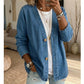 ⏳Limited-time 50% off⏰Women's Classic Button Front Denim Jacket🧥