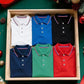 👕 50% OFF NOW! 👔 Men's Classic Short-Sleeve Collared Shirt Set – Tipped Collar, Breathable Fabric & Multi-Pack Value ✨