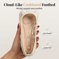 👡 50% OFF NOW! 🌸 Women's Lace Breathable Square-Toe Ballet Flats – Cushioned Footbed, Elastic Strap & Floral Texture ✨