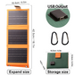 📢📢40% OFF !! ⏰Portable Solar Panel with USB Charging