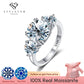 🎁New arrival 40% OFF💥Three Stones Moissanite Engagement Ring