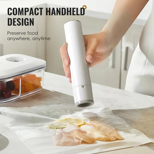 📢📢40% OFF !! ⏰ Mini Handheld Vacuum Sealer for Food
