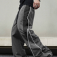 📢📢40% OFF !! ⏰ Men's Retro Side Stripe Wide-Leg Pants— Free Shipping For Two Pieces