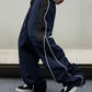 📢📢40% OFF !! ⏰ Men's Retro Side Stripe Wide-Leg Pants— Free Shipping For Two Pieces