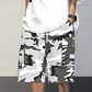 🎁New arrival 40% OFF💥 Men's Camo Cargo Shorts with Drawstring Waist— Free Shipping For Two Pieces