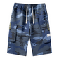 🎁New arrival 40% OFF💥 Men's Camo Cargo Shorts with Drawstring Waist— Free Shipping For Two Pieces