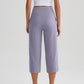 🎁New arrival 50% OFF💥Women's High-Waist Wide-Leg Capri Pants