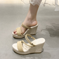 🎁New arrival 50% OFF💥Women's Platform Wedge Sandals— Free Shipping For Two Pieces
