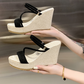 🎁New arrival 50% OFF💥Women's Platform Wedge Sandals— Free Shipping For Two Pieces
