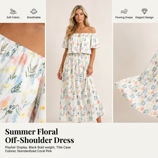 🎁New arrival 40% OFF💥Summer Bohemian Beach Slit Maxi Dress