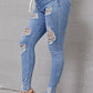 🎁New arrival 40% OFF💥🔥Women's Skinny Stretch Ripped Jeans