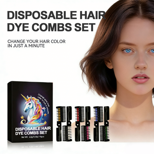 📢📢40% OFF !! ⏰6-Pack Disposable Hair Dye Combs Set