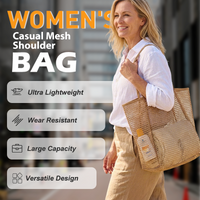 🎁New arrival Beach Must-Have !!💥 Women's Casual Mesh Shoulder Bag
